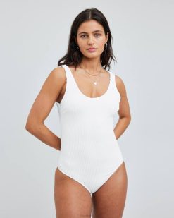 Bik Bok iw costa rica ujumistrikoo valge Riietus V00P351