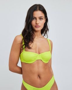 Bik Bok iw palma metallik top laimiroheline Riietus V00P349