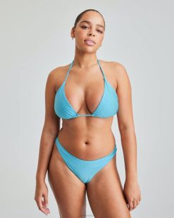 Bik Bok iw veelgi kõrgem rhinestone bot sinine Riietus V00P388