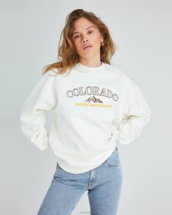 Bik Bok sh ülisuur crewneck valkjas Riietus V00P122