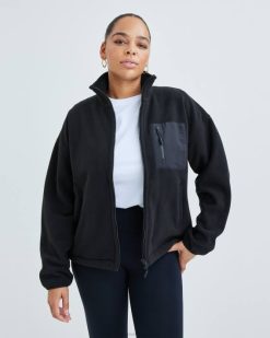 Bik Bok sj fliisist jope must Riietus V00P97